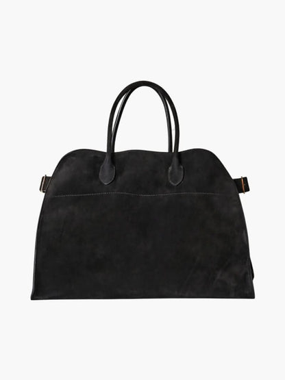 Große Handtasche mit Henkeln und Struktur-Oberfläche