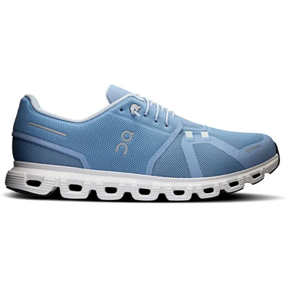 ON Cloud 6 - Chambray/Weiß